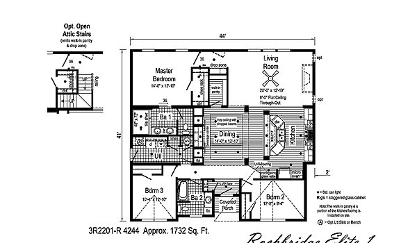 Rockbridge Elite / Elite 1 3R2201-R Layout 38543