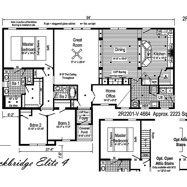 Rockbridge Elite / Elite 4 2R2201-V Layout 38548