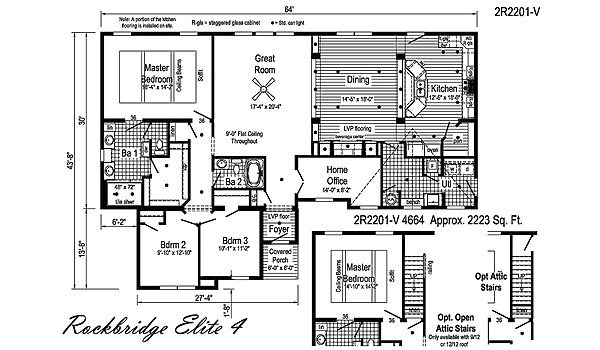 Rockbridge Elite / Elite 4 2R2201-V Layout 38548