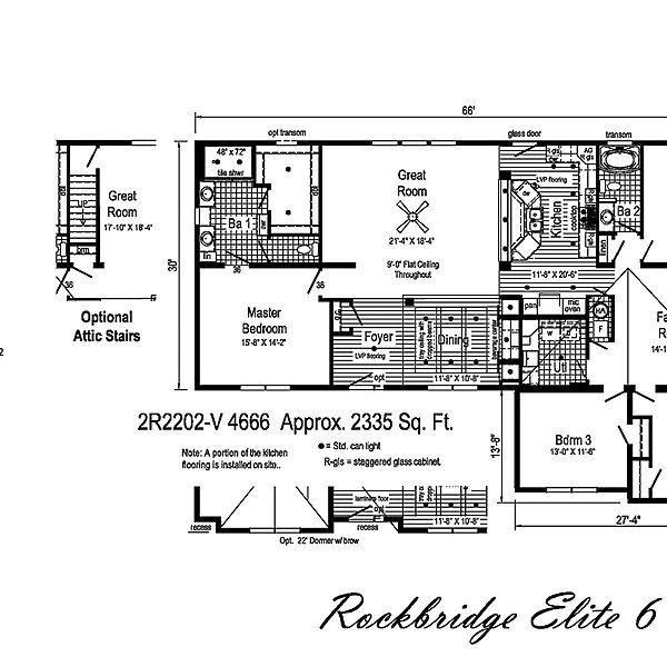 Rockbridge Elite / Elite 6 2R2202-V Layout 38552