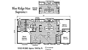 Blue Ridge MAX Supreme / Max Supreme 1 1B1501-R Layout 38559
