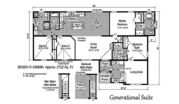 Rockbridge / Generational Suite 2R2001-R Layout 38737