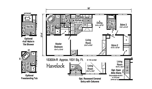 Summit / Havelock 1S3004-R Layout 38743