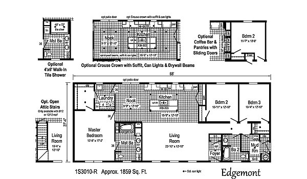 Summit / Edgemont 1S3010-R Layout 38752