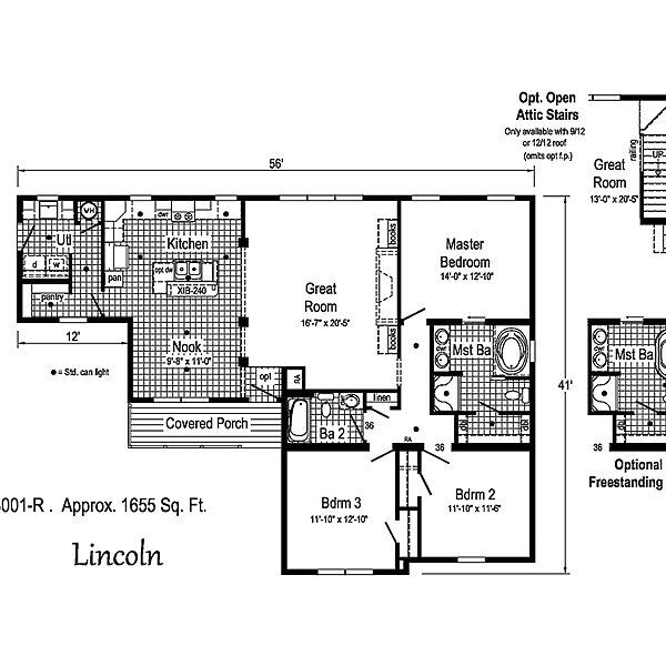 Summit / Lincoln 2S3001-R Layout 38778