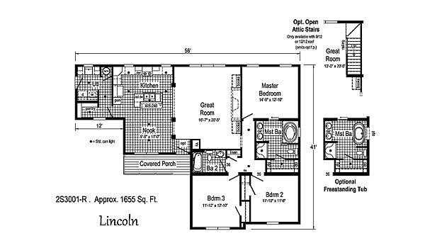 Summit / Lincoln 2S3001-R Layout 38778