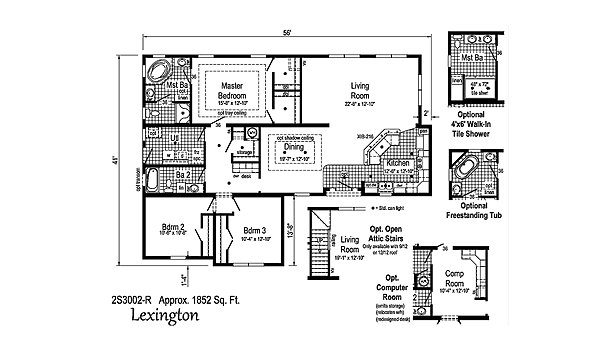 Summit / Lexington 2S3002-R Layout 38780