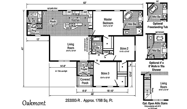 Summit / Oakmont 2S3003-R Layout 38781