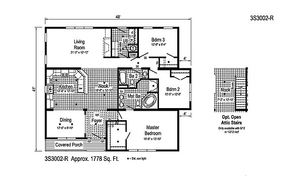 Summit / Davidson 3S3002-R Layout 38802