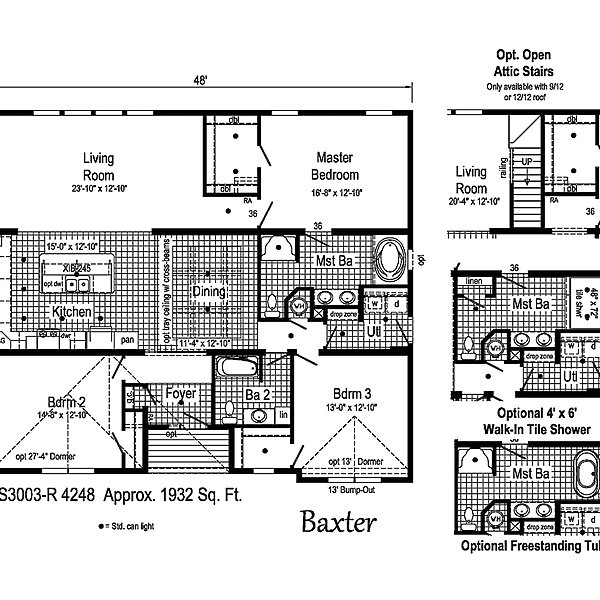 Summit / Baxter 3S3003-R Layout 38804