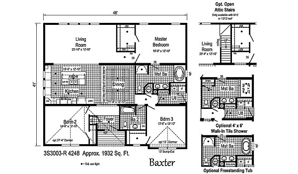 Summit / Baxter 3S3003-R Layout 38804