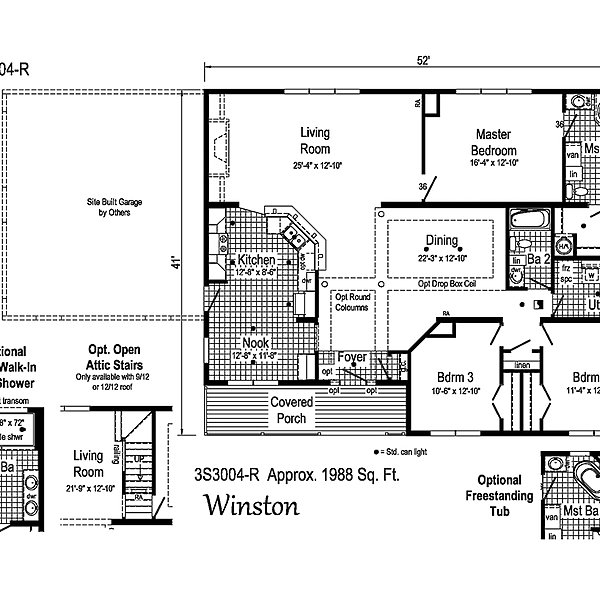 Summit / Winston 3S3004-R Layout 38822
