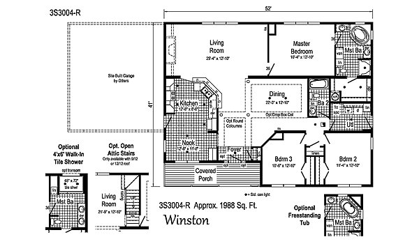 Summit / Winston 3S3004-R Layout 38822