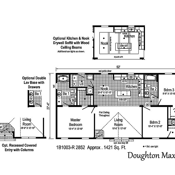 Blue Ridge MAX / Doughton Max 28 28523A Layout 38833