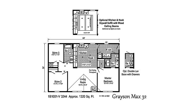 Blue Ridge MAX / Grayson Max 32 1B1001-V Layout 38854