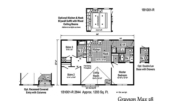 Blue Ridge MAX / Grayson Max 28 1B1001-R Layout 38853