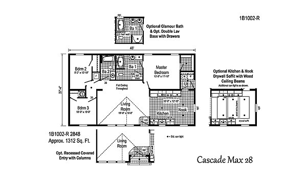 Blue Ridge MAX / Cascade Max 28 IB1002-R Layout 38856