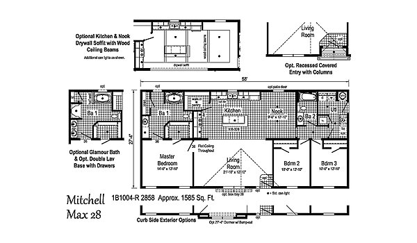 Blue Ridge MAX / Mitchell Max 28 1B1004-R Layout 38858