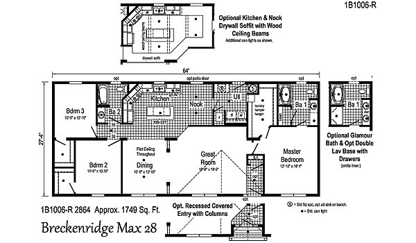 Blue Ridge MAX / Breckenridge Max 28 1B1006-R Layout 38882