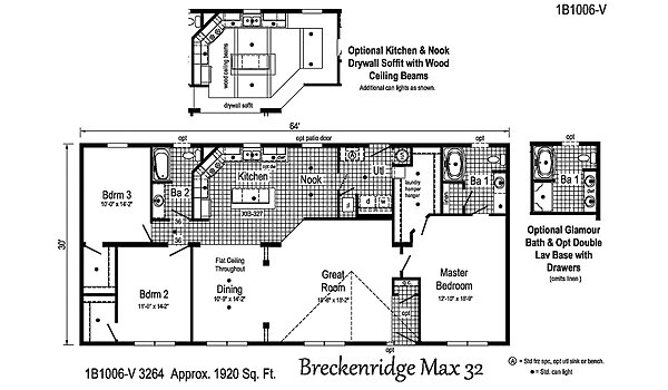 Blue Ridge MAX / Breckenridge Max 32 1B1006-V Layout 38884