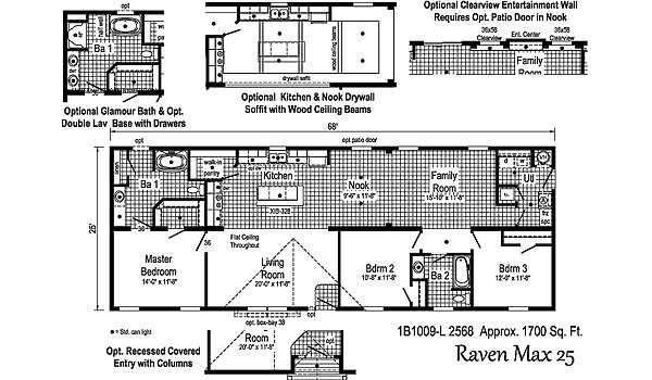 Blue Ridge MAX / Raven Max 25 1B1009-L Layout 38905