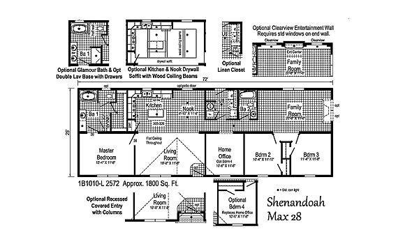 Blue Ridge MAX / Shenandoah Max 25 1B1010-L Layout 38924