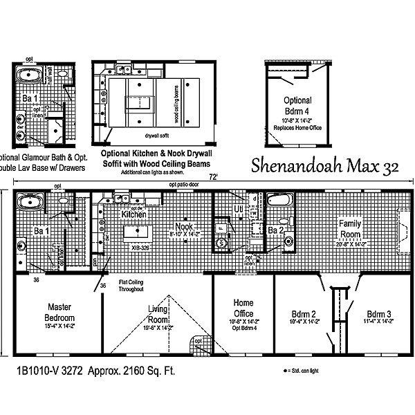 Blue Ridge MAX / Shenandoah Max 32 1B1010-V Layout 38926