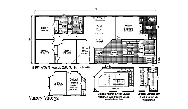 Blue Ridge MAX / Mabry Max 32 1B1011-V Layout 38929