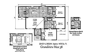 Blue Ridge MAX / Grandview Max 38 2B1001-L Layout 38930