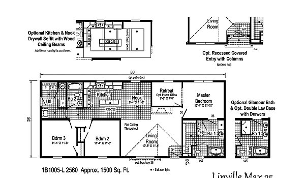 Blue Ridge MAX Linville Max 25 1B1005-L by R-Anell Homes - ModularHomes.com