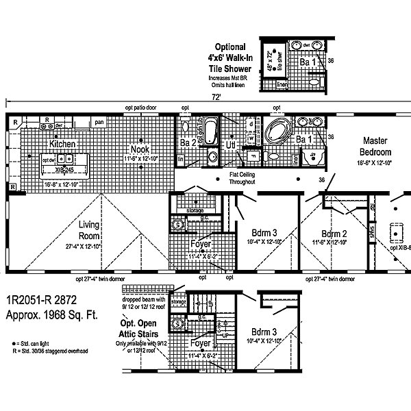 Rockbridge / The Abbey II 1R2051-R Layout 54775