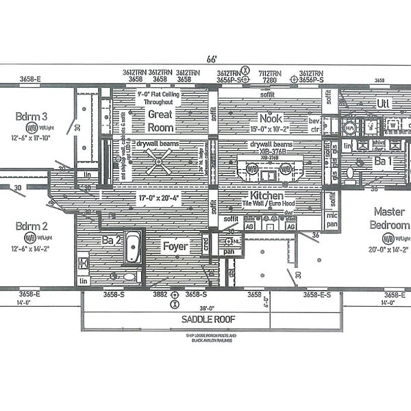 COMING SOON / Blue Ridge MAX Premier 1B1604-V Layout 114174