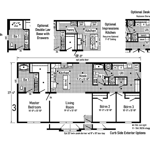Blue Ridge MAX / Limited 3 28563B Layout 136603