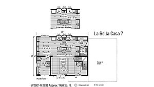 La Bella Casa / La Bella Casa 7 6P2801-R Layout 77017