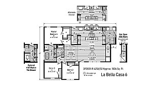 La Bella Casa / La Bella Casa 6 3P2801-R Layout 77018