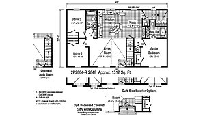 Pennwest Reserve Ranch & Cape / Easton 2P2004-R Layout 77173