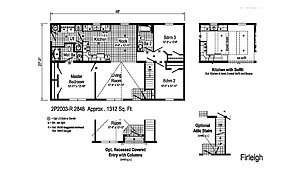 Pennwest Reserve Ranch & Cape / Firleigh 2P2003-R Layout 77175