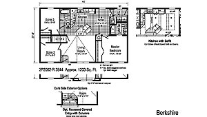 Pennwest Reserve Ranch & Cape / Berkshire 2P2002-R Layout 77177