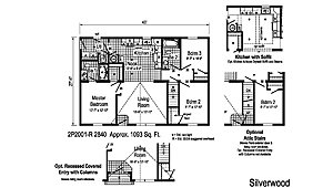Pennwest Reserve Ranch & Cape / Silverwood 2P2001-R Layout 77179