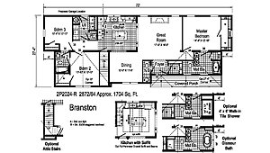 Pennwest Reserve Ranch & Cape / Branston 2P2024-R Layout 77199