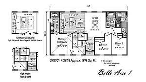 Belle Ame / Belle Ame 1 2P2701-R Layout 77367