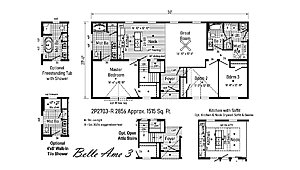 Belle Ame / Belle Ame 3 2P2703-R Layout 77371