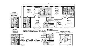 Belle Ame / Belle Ame 5 2P2705-R Layout 77400