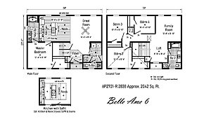 Belle Ame / Belle Ame 6 6P2701-R Layout 77402