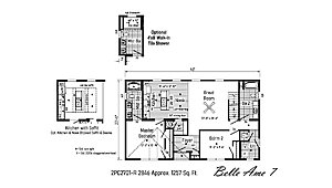 Belle Ame / Belle Ame 7 2PC2701-R Layout 77404
