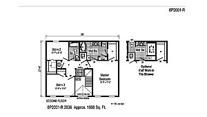 Pennwest Reserve 2-Story / Crisfield 6P2001-R Layout 77411