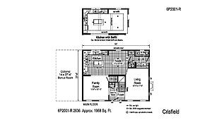 Pennwest Reserve 2-Story / Crisfield 6P2001-R Layout 77409