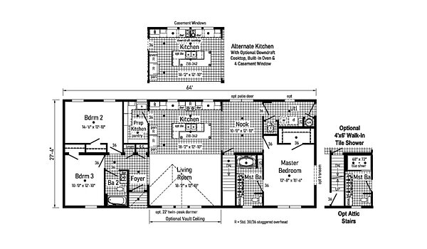 Pennwest Reserve Ranch & Cape / Francisco 4 28643GM Layout 126650