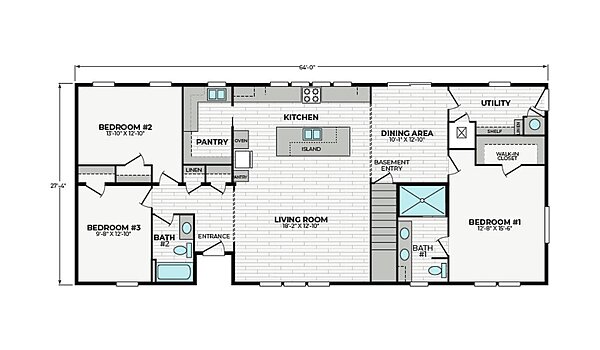 Pennwest Reserve Ranch & Cape / Francisco 4 28643GM Layout 126651