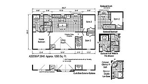 Eastland Concepts Ranch / A32008-P Layout 83966